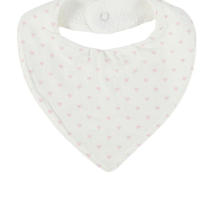 Anko 3 Pack Bandana Bibs - Hearts