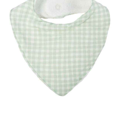 3 Pack Cotton Bandana Bibs - Cross Pattern