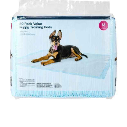 Anko 50 Pack Puppy Pads - Medium