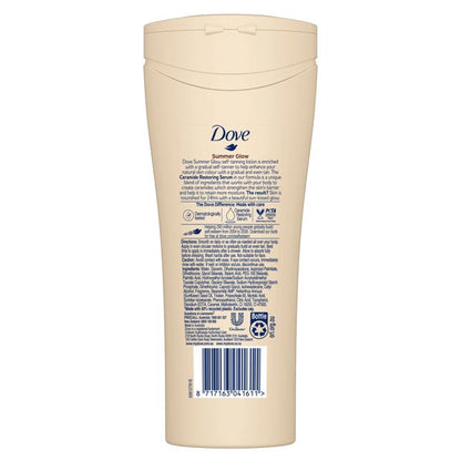 Dove Summer Glow Gradual Tan Body Lotion Medium to Dark 250ml