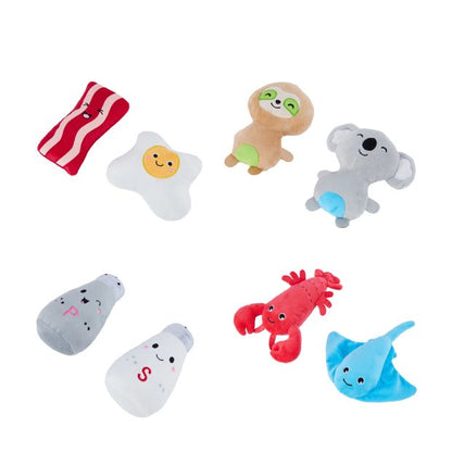 Anko 2 Pack Pet Puppy Plush Toy - Assorted