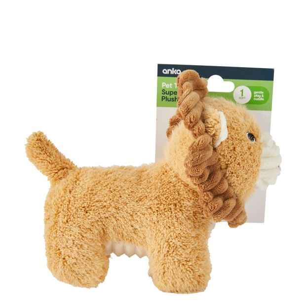 Soft Plush Lion Pet Toy