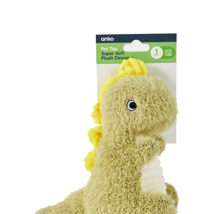 Anko Pet Toy Super Soft Plush - Dinosaur