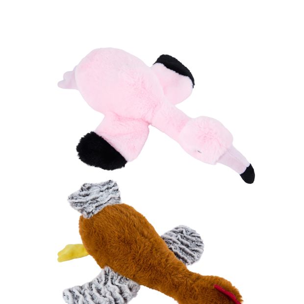 Anko Pet Chicken/Flamingo Plush Toy - Assorted