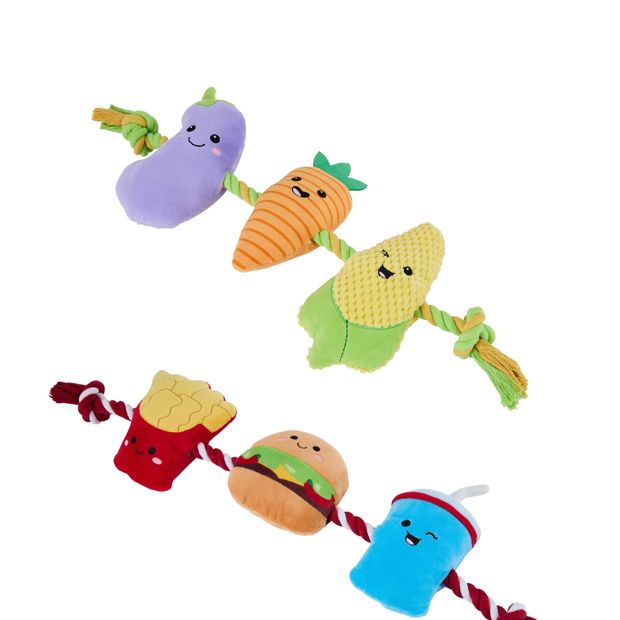 Anko Pet Rope Plush Toy - Assorted