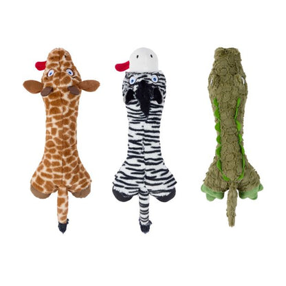 Anko Pet Toy Shaker Plush, Large- Assorted