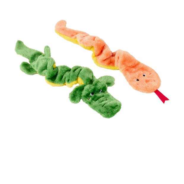 Pet Toy Stretchy Snake - Assorted Colours