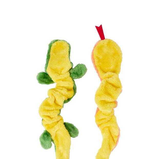 Pet Toy Stretchy Snake - Assorted Colours