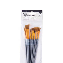 Anko 7 Piece Artist Grip Brush Set