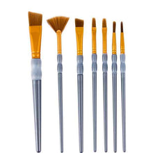 Anko 7 Piece Artist Grip Brush Set