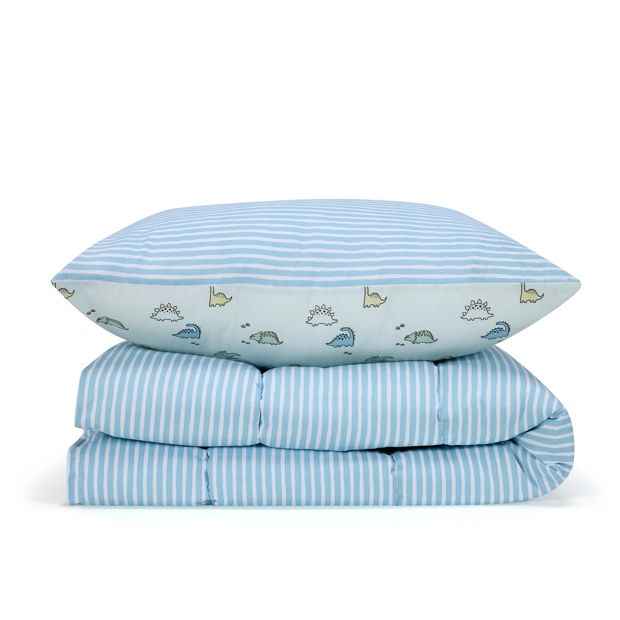 Anko Reversible Cotton Cover Cot Comforter Set - Dino