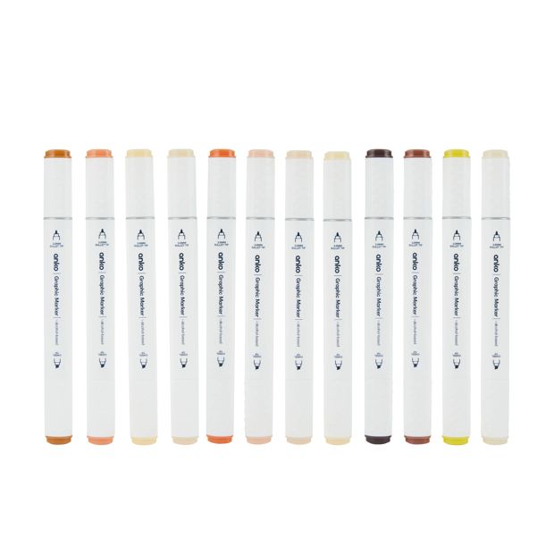Anko 12 Pack Graphic Markers