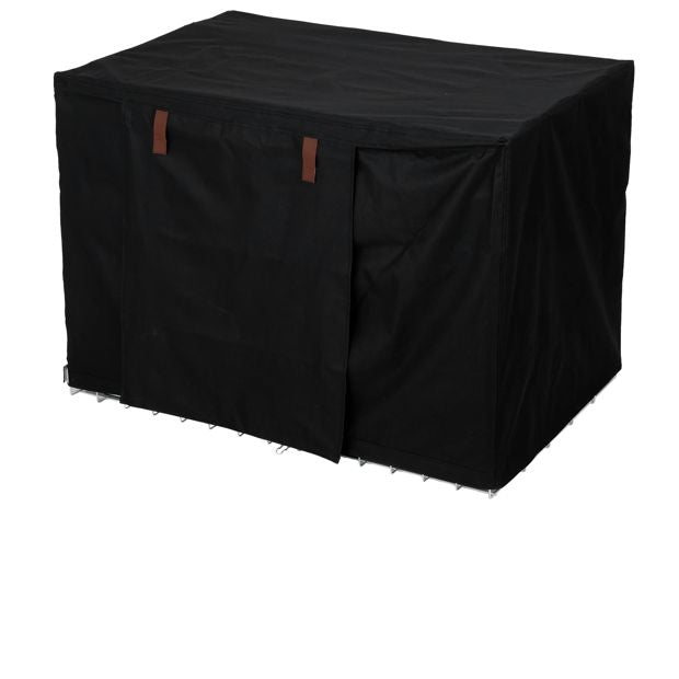 Anko Pet Crate Cover - Black, Extra Large