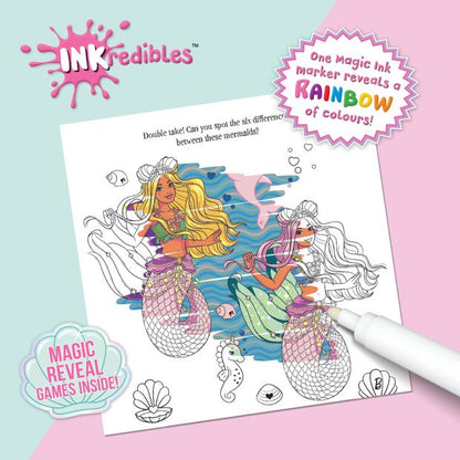 INKredibles Barbie Mess Free Magic Ink Pictures! - Book