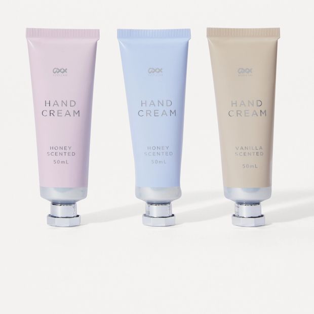 OXX Bodycare Hand Cream Trio - Honey and Vanilla Scented