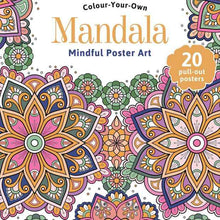 Colour Your Own Mandala Mindful Poster Art - Book