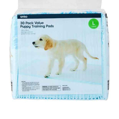 Large Absorbent Training Pads - 30 Pack