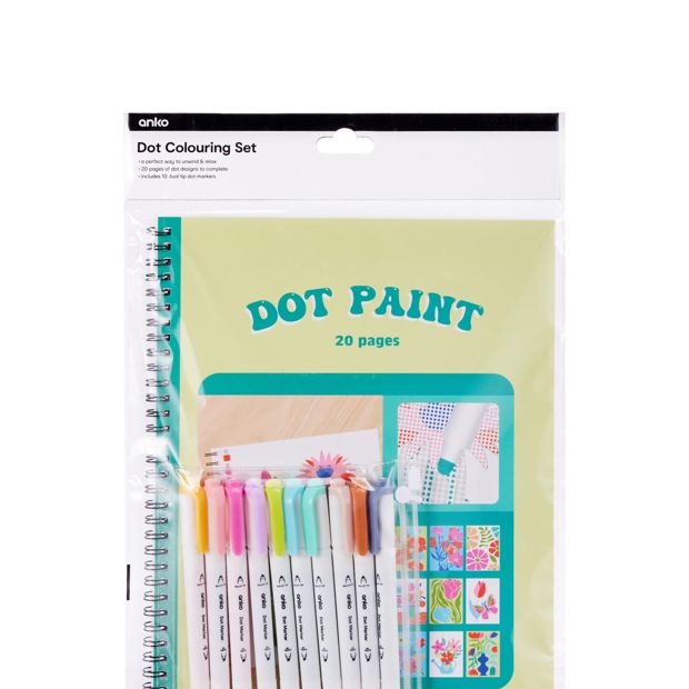 Anko Dot Colouring Set