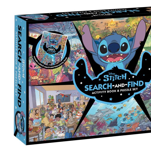 Disney Lilo & Stitch: Search-and-Find Activity Book & Puzzle Set - Book
