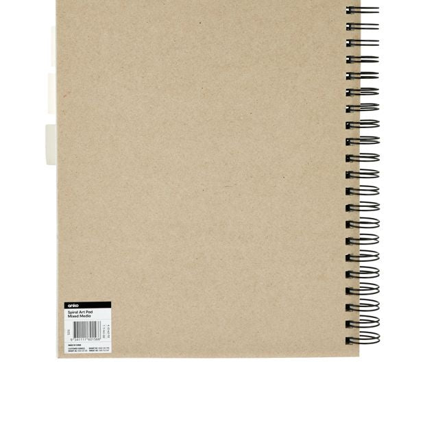 Anko Spiral Art Pad Mixed Media