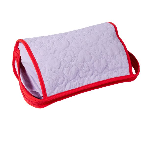 OXX Cosmetics Makeup Bag - Quilt Heart