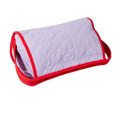OXX Cosmetics Makeup Bag - Quilt Heart