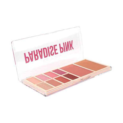 BYS 10 Shades Face Palette - Paradise Pink