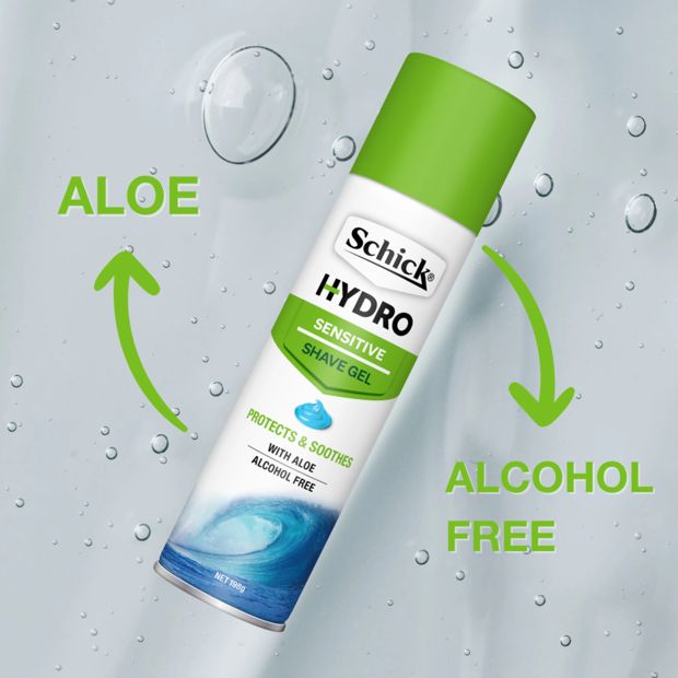 Schick Hydro Skin Sensitive Shave Gel 198g