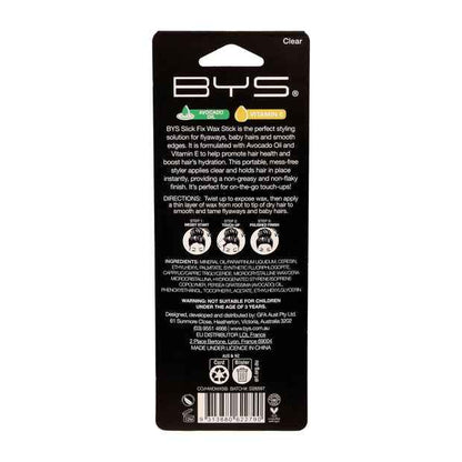 BYS Slick Fix Hair Wax Stick 12g