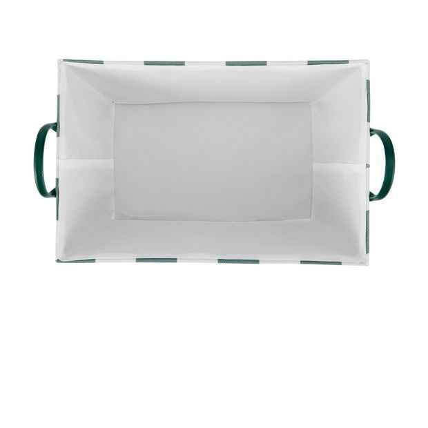 Anko Tapered Basket - Green Stripe