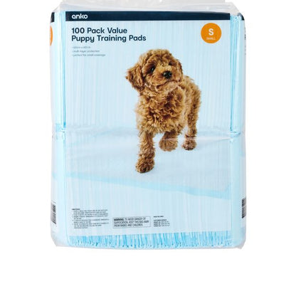 Anko 100 Pack Puppy Pads - Small