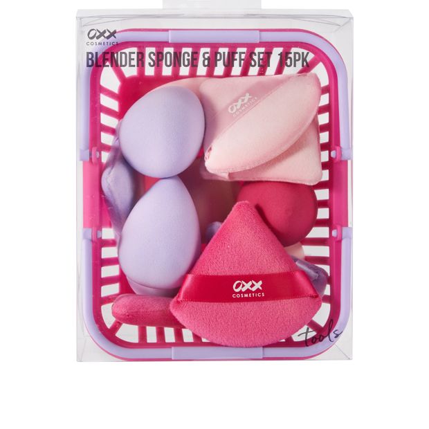 OXX Cosmetics 15 Pack Blender Sponge and Puff Set