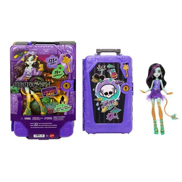 Monster High Skulltimate Secrets Gore-geous Oasis Jinafare Playset