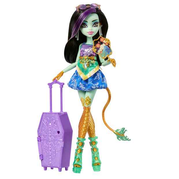 Monster High Skulltimate Secrets Gore-geous Oasis Jinafare Playset