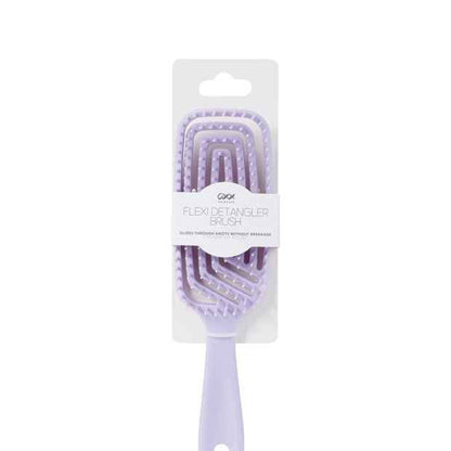 OXX Haircare Flexi Detangler Brush - Lilac