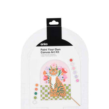 Anko Paint Your Own Canvas Art Kit- Tiger