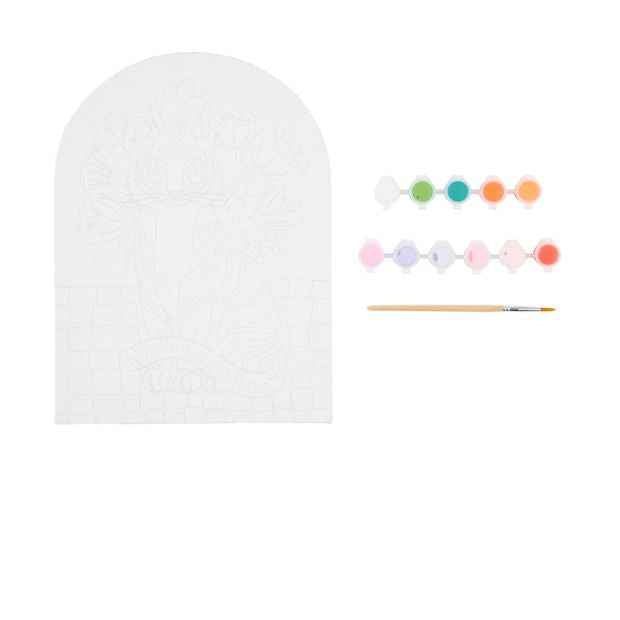 Anko Paint Your Own Canvas Art Kit- Tiger