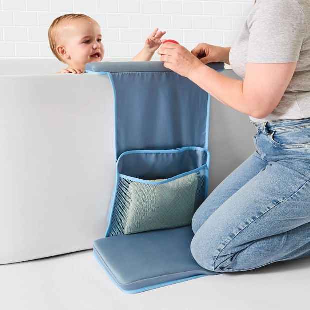 Anko Bath Kneeler - Blue