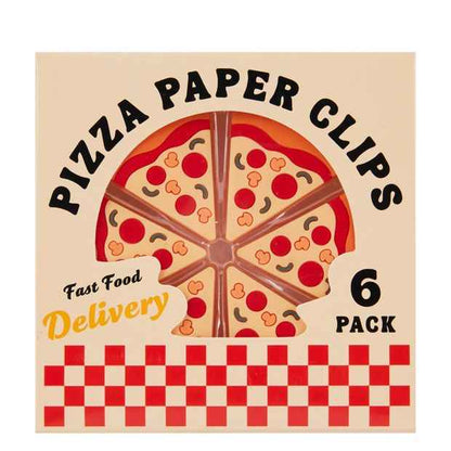 Anko 6 Pack Pizza Paper Clips