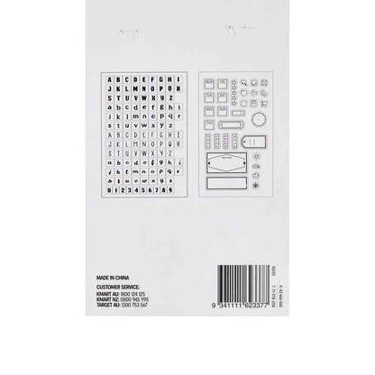 Anko 2 Pack Bullet Journal Stamp Set