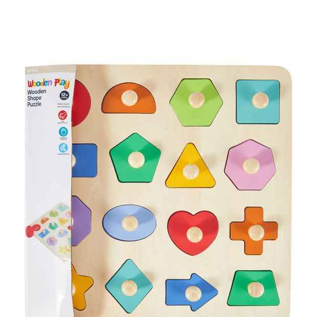 Wooden Shape Puzzle - Anko