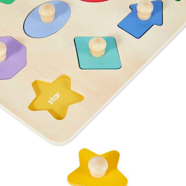 Wooden Shape Puzzle - Anko