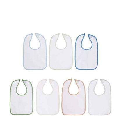 7 Pack Baby Bibs with Touch Fastener