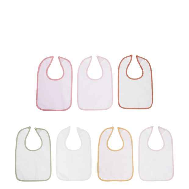 7 Pack Baby Bibs