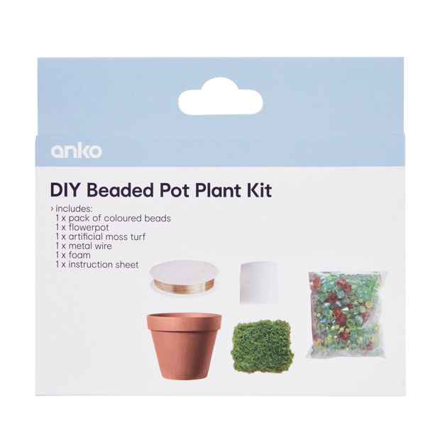 Anko DIY Beaded Pot Kit