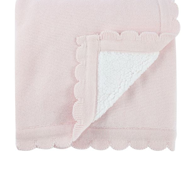 Anko Scallop Edge Blanket - Pink