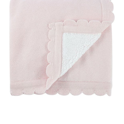Anko Scallop Edge Blanket - Pink