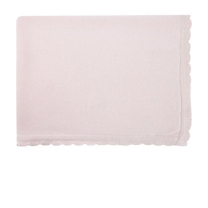 Anko Scallop Edge Blanket - Pink