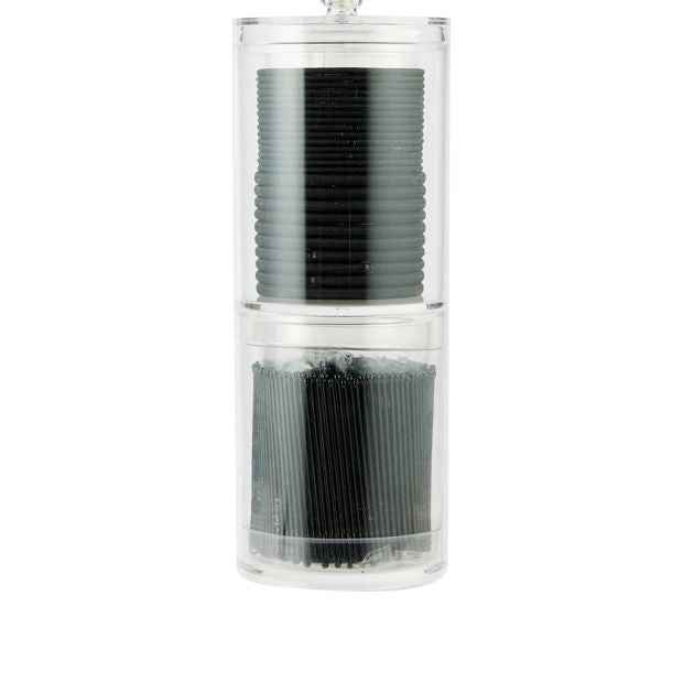 OXX Haircare Hair Elastics and Bobby Pin Container