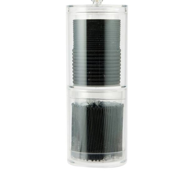 OXX Haircare Hair Elastics and Bobby Pin Container